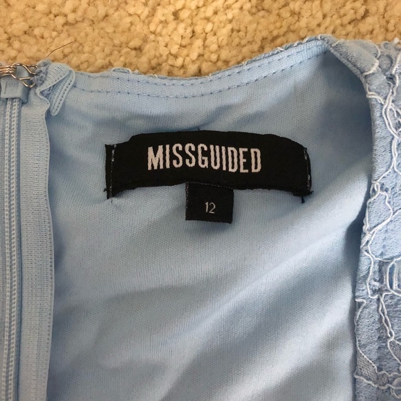 2/$32 💜Misguided powder blue romper - Picture 3 of 3